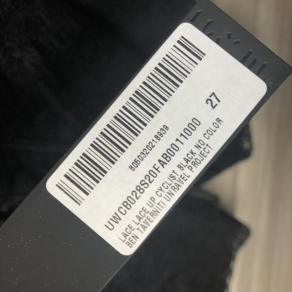 Unravel Project Size 27 Lace Layered Cycling Short - Picture 7 of 10